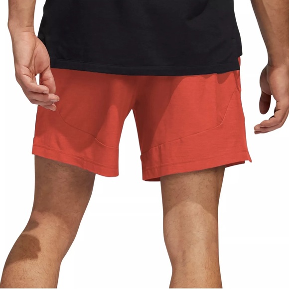 Adidas Axis Woven 6” Training Gym Shorts Coral Fusion IT5710 Comfort Mens Sz 2XL - Picture 2 of 10